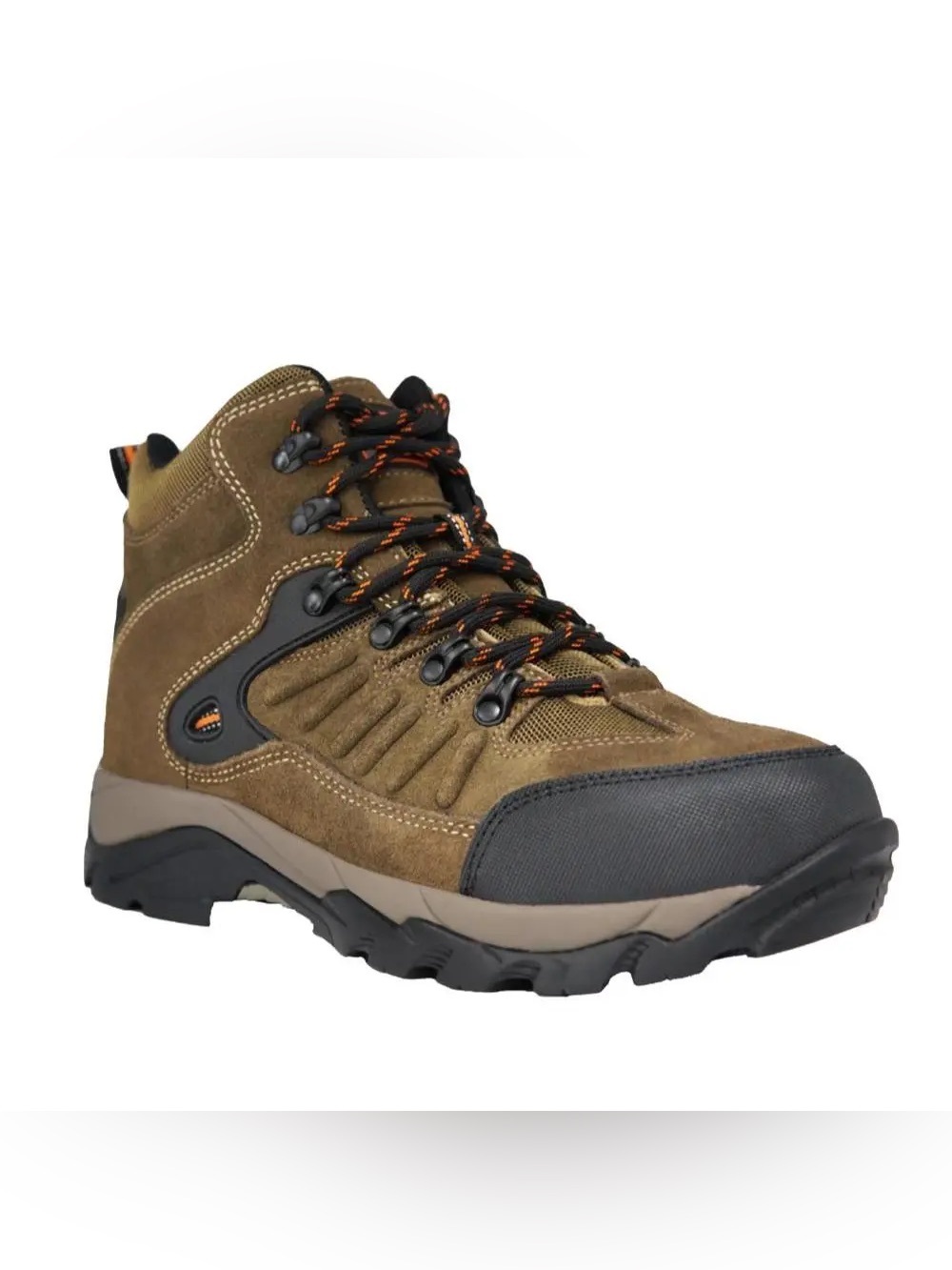 Tamarack Men's Waterproof Mid Hiker, Brown Steel Toe